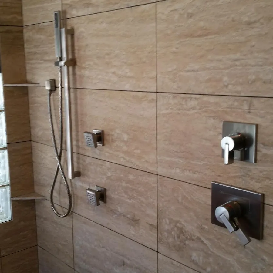 Shower fixture installation for Water Heater Installation in Asheville